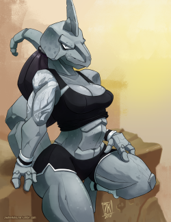 zwitterkitsune:  O is for Onix. I eagerly await your rock puns