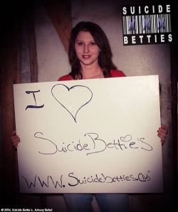 Email us your fan sign with Suicide Betties on it along with