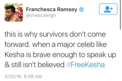 eating-pizza-in-the-tour-bus:  Franchesca Ramsey on #freekesha