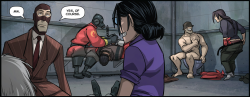 charlesoberonn:  coinincident:  out of context panels from TF2