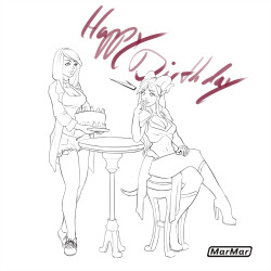 Happy Birthday for my dear velvet queen ^^ i told you i’d get