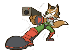 keropatchartblog:  Super Smash Bros V2 007-Fox So now that the