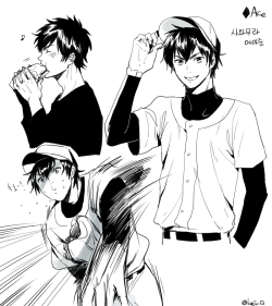 heeju1:  Ace of Diamond! Sawamura eijun, Miyuki Kazuya