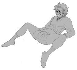 kinasty:  someone wanted abel in a big fluffy sweater with nothing