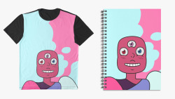 vivdrawsthings:  New Redbubble designs. Today’s is Cotton Candy