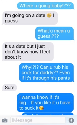 daddyssideslut:  daddyssideslut:  Daddys good slut has a date