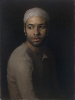 Portrait of a Young Man - 18x24 - Oil - by contemporary realist