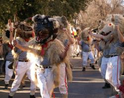 goldisblood:Zvončari The Pagan Slavic Carnival In Croatia“Halubajski