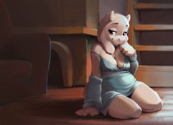 rains-sauce:  ambris:  ajinbymoonlight:  Toriel blocks the way.