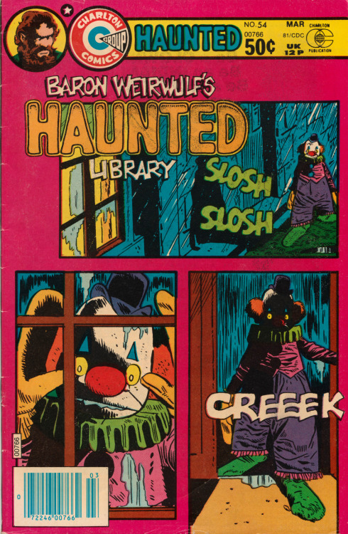 Haunted Vol. 11 No. 54 (Charlton Comics, 1981). Cover art by Pat Boyette. From a charity shop in Nottingham.