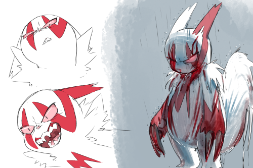 theskeletongames:“Zangoose toughed it out so you wouldn’t