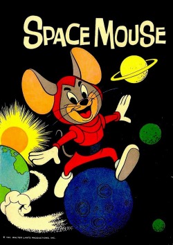 boomerstarkiller67:  Space Mouse - art by John Carey (1961)