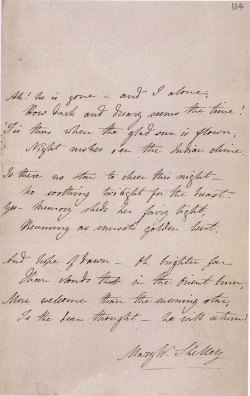 bookshavepores:  bookshavepores:  Mary Shelley’s handwritten