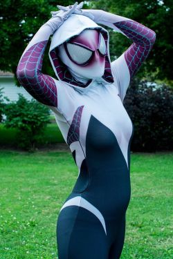 spidergwenverse:   Spider-Gwen by justbreezybree (Facebook)Photo