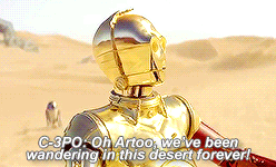 itsreyskywalkers:  Star Wars VII: Keeping Up With The Droids