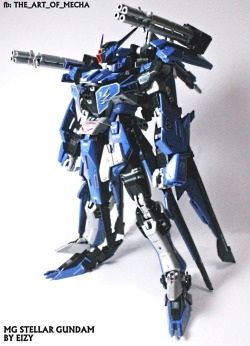 gunjap:  MG Unit 02 Stellar Gundam: Kit-bash/Transformable by