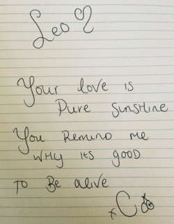 astrolocherry:LeoYour love is pure sunshine. You remind me why