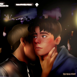 “I know,” Marco whispers - Jean can feel curious