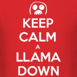 #TheMightyBoosh omg! Calm a llama down! #crimp