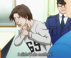 vespertineinspiration: Takeo demonstrating how to properly deal