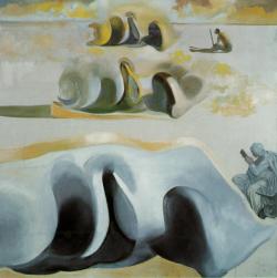 salvadordali-art:  The Three Glorious Enigmas of Gala Artist: