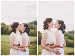 wlweddings:  Angela & Heather by   One Summer Day, seen on