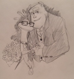 wuffinarts:  genchiart:  Just Married- 1 year, 5 months before