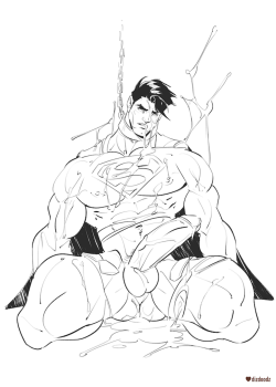 dizdoodz:  Superman! Stream sketch 20$ tier  Please check out