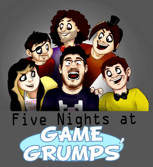 shuploc:  If there isn’t that many Markiplier or Gamegrumps t-shirts to choose from on Redbubble, then why not make your own? ”Five Nights at GameGrumps’” is actually Marks own idea, unfortunately, I can’t remember which video he mentioned