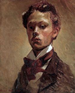 somanyhumanbeings: Raoul Dufy, Self-portrait (1898)