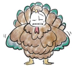 seto-gin:  Happy almost thanks giving! Here is the turkey!Extra: