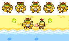 oxnards: Beach Bowser and Beach Bowser Jr. - For you and Matsutzu