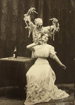  Photo by Joseph Hall of a vaudeville turn that used an old English