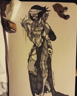 valkymieart:  Inktober #22 - Warrior/Knight Witch 