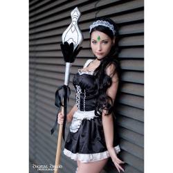 cosplay-and-costumes:  Beke Cosplay as French Maid Nidalee (League