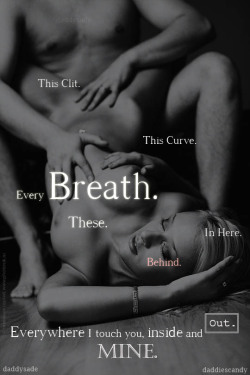 eroticmischief I am all yours my love…