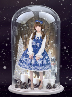lolita-wardrobe:  New Release: Lemon Honey 【-The Snow Princess-】