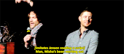 mishasminions:  HERE’S JENSEN OBJECTIFYING MISHA WITH THE TERM