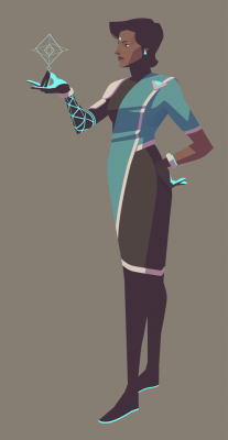 thesciencealliance:quick symmetra redesign. she doesn’t have