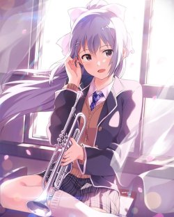 nait0u:  成海七海さんのツイート: “入学した高校の吹奏楽部に入ろうとして素敵な先輩に出会いたい人生だった……　#でろあーと…