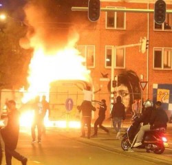 insurrectionnews:  Den Haag, Netherlands, 02.07.15: Third night