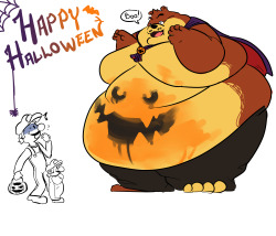 happymondayman:  it’s hard to find a costume his size so he