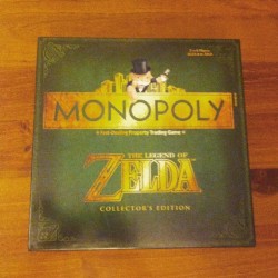 p0kemina:  This + wine = nerd couple’s eve #zeldamonopoly #boardgames