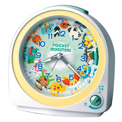 pokemon-global-academy:  Seiko Clock: Pokemon XY Alarm Clock