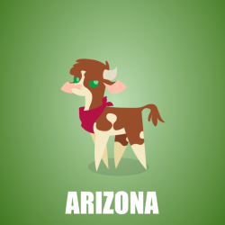 nopony-ask-mclovin:Arizona from Them’s Fightin Herds!The last