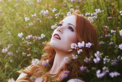 redhead-pictures:  free fallin’ by lamentingperson    Posted