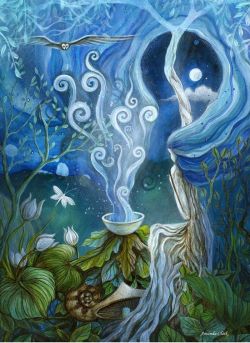 bluedreampsychedelica:“Shaman Light” ~ Amanda Clark