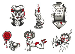 dreadfulbeast:  My Halloween sheets for Meattt, Inc special.