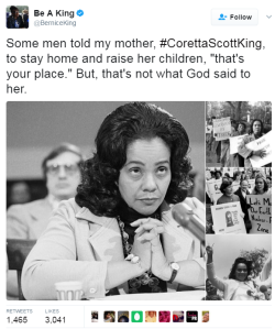lagonegirl:   Coretta Scott King was an American civil rights