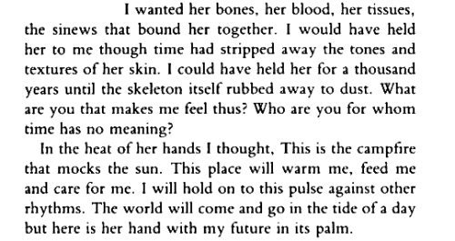 decreation:Written on the Body, Jeanette Winterson